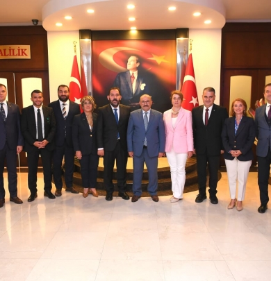 Türkiye Kent Konseyleri Birliği Balıkesir Valisi Sayın İsmail Ustaoğlu Ziyareti